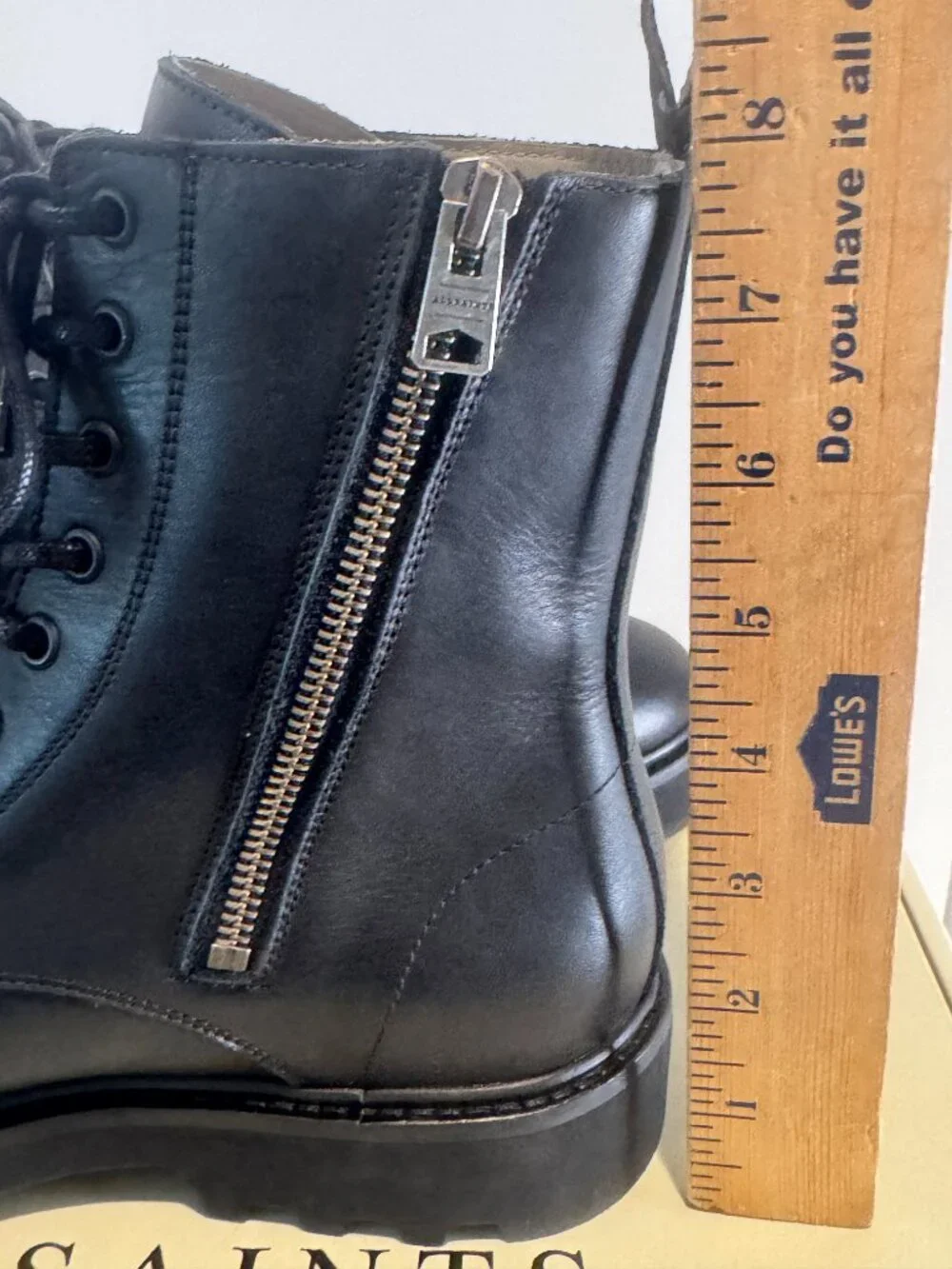 AllSaints Beckett Zip Boot Men's size 7 Brand New